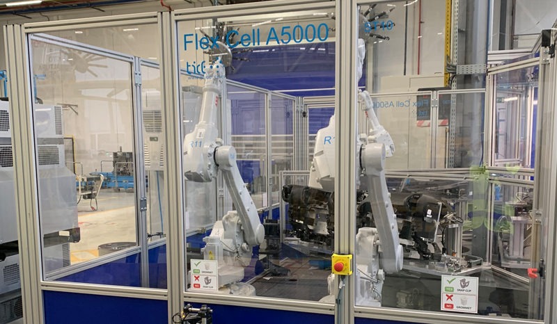 celdas robotizadas adaptadas y transportables