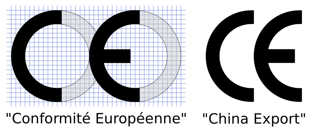 Siglas CE Europeo vs Siglas CE Chino, diferencias