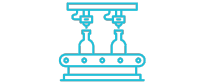 Icono de una línea de producción