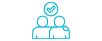 icono de asesoramiento de grupo tice a sus clientes